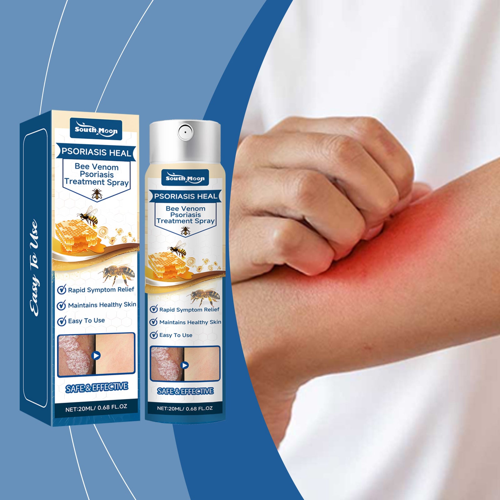 Skin Repair Spray, Clean And Delicate Skin Repair Moisturizing Skin Body Care Spray