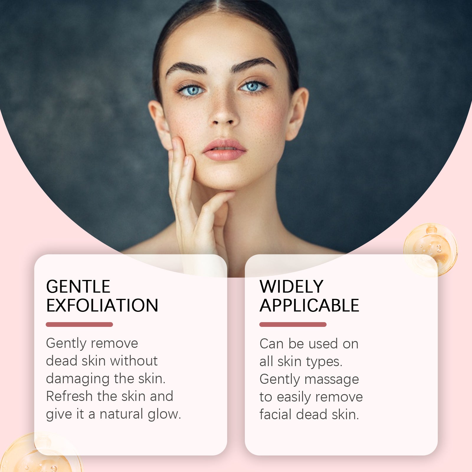 OceAura Gentle Exfoliating Scrub, Gently Cleanses And Moisturizes Face With A Delicate And Gentle Skin Scrub