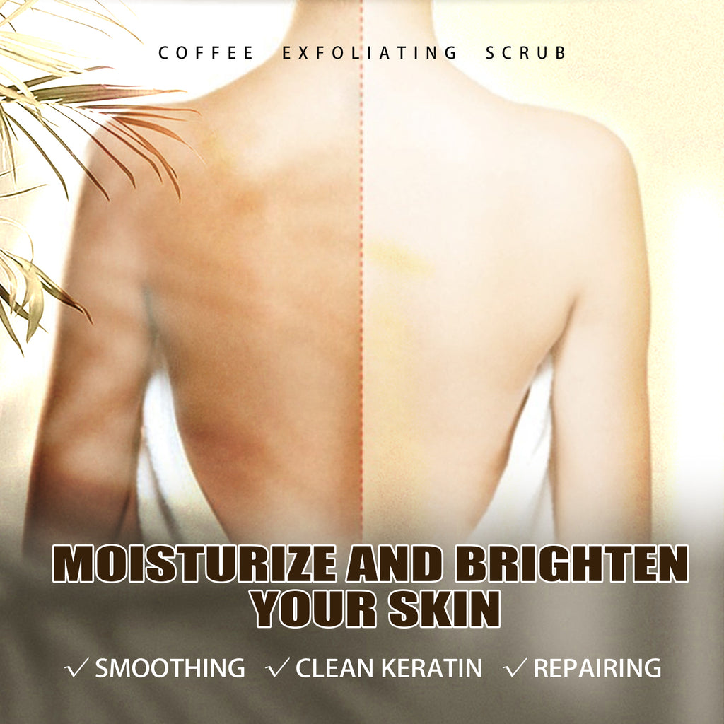Coffee Scrub, Body Skin Cleansing Exfoliating, Tender Skin, Removing Melanin And Brightening Skin Scrub