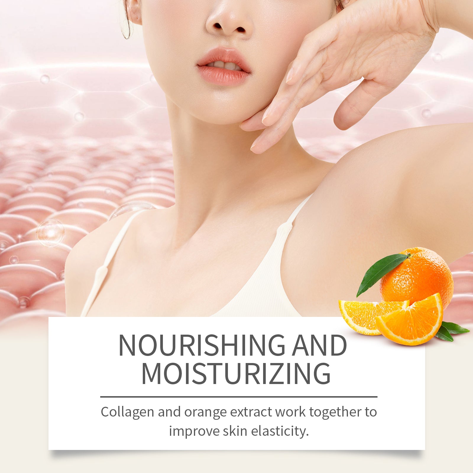 Orange Body Scrub, Fresh Orange Vc Exfoliating Cleanse, Nourish And Lubricate Body Skin ScrubOceaura Orange Body Scrub, Fresh Orange Vc Exfoliating Cleanse, Nourish And Lubricate Body Skin Scrub