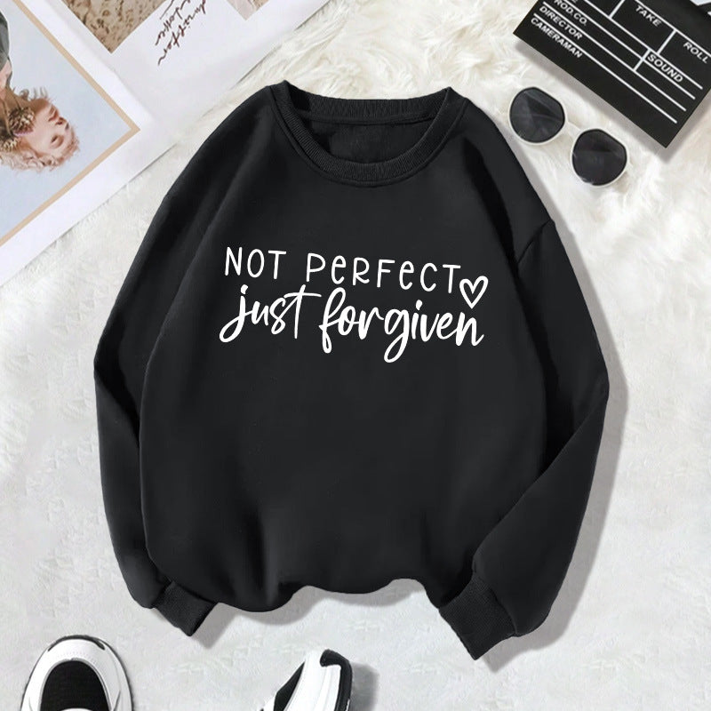 Collar and fleece hoodie round neck not perfect