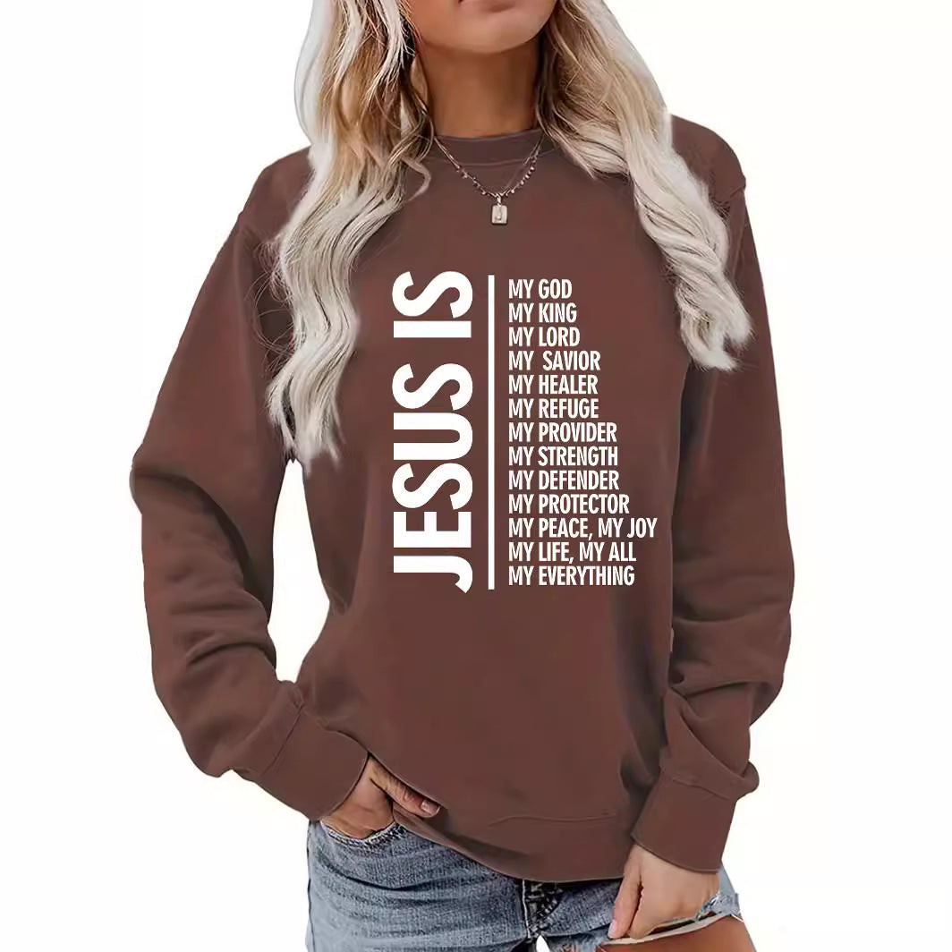 Back collar with fleece hoodie round neck