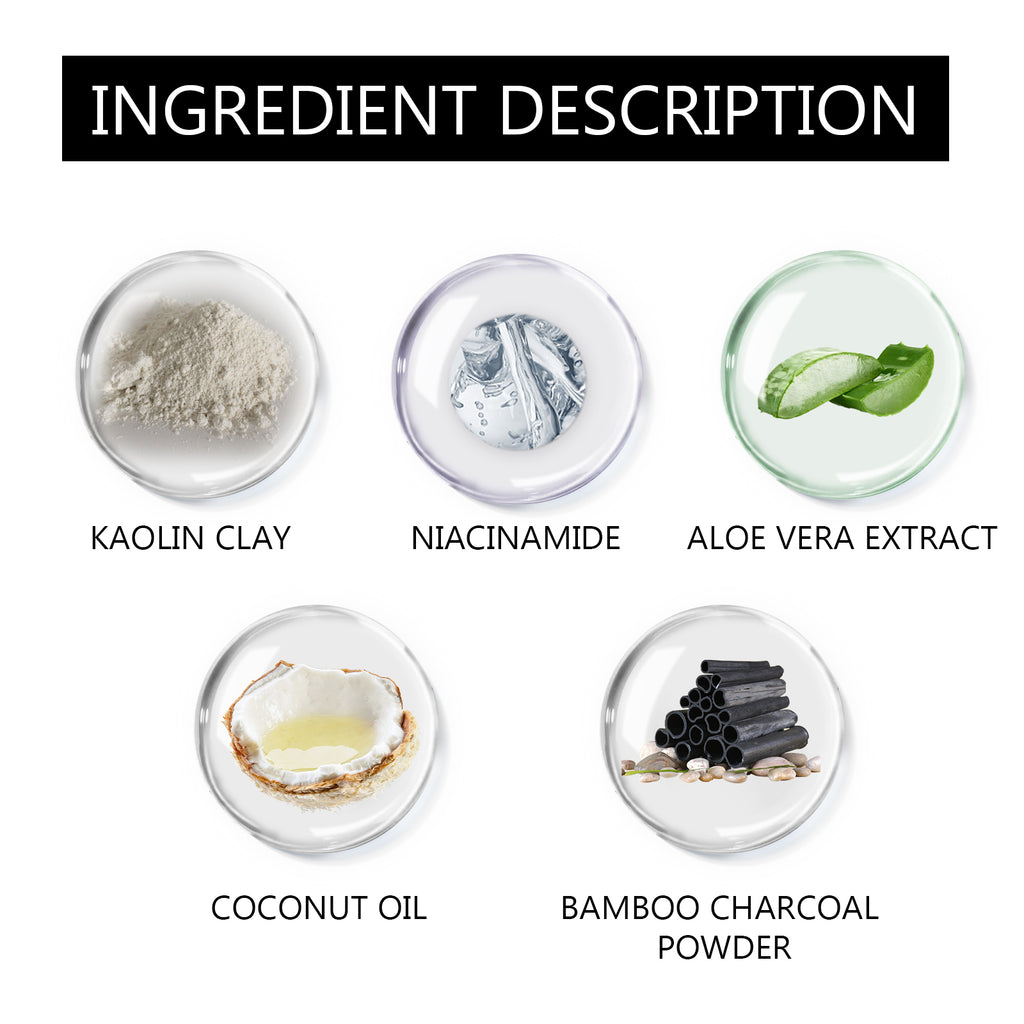 EELHOE Blackhead Removal Mask Deeply Cleanses Pores, Lightening Blackheads, Oil Control And Moisturizing Smear Peel Mask