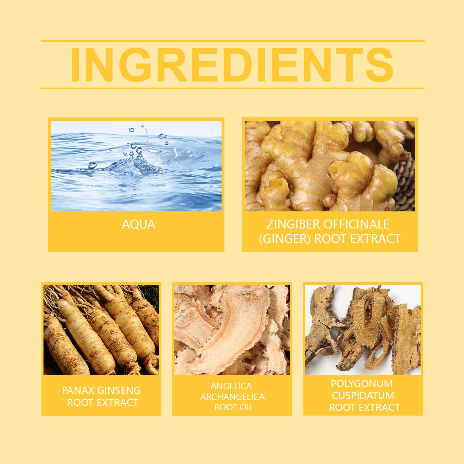 Hoegoa Hair Care Serum Herbal Serum Revitalizes Scalp Oil And Hair Flourish Serum