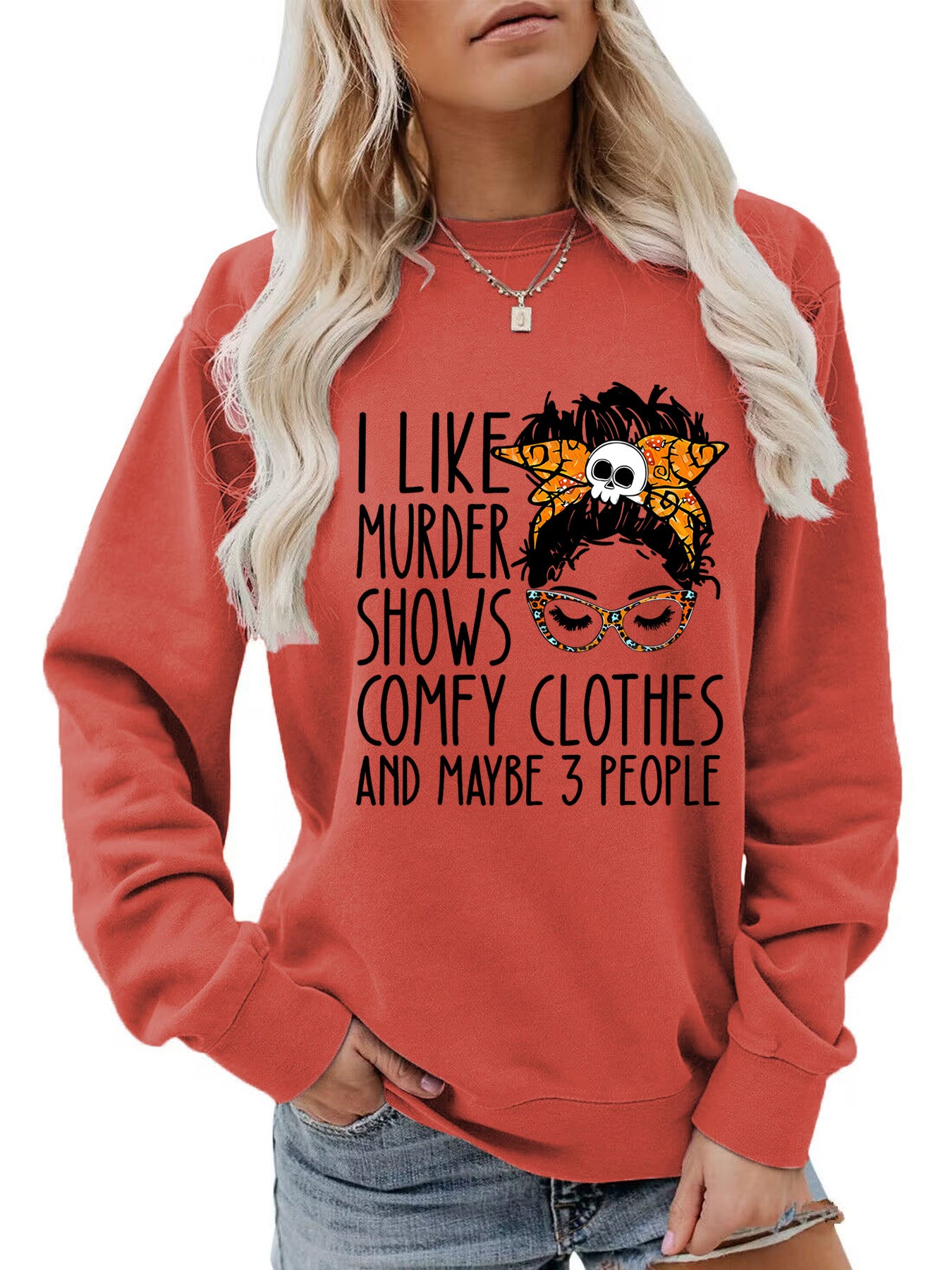 Back collar with velvet sweatshirt round neck letters