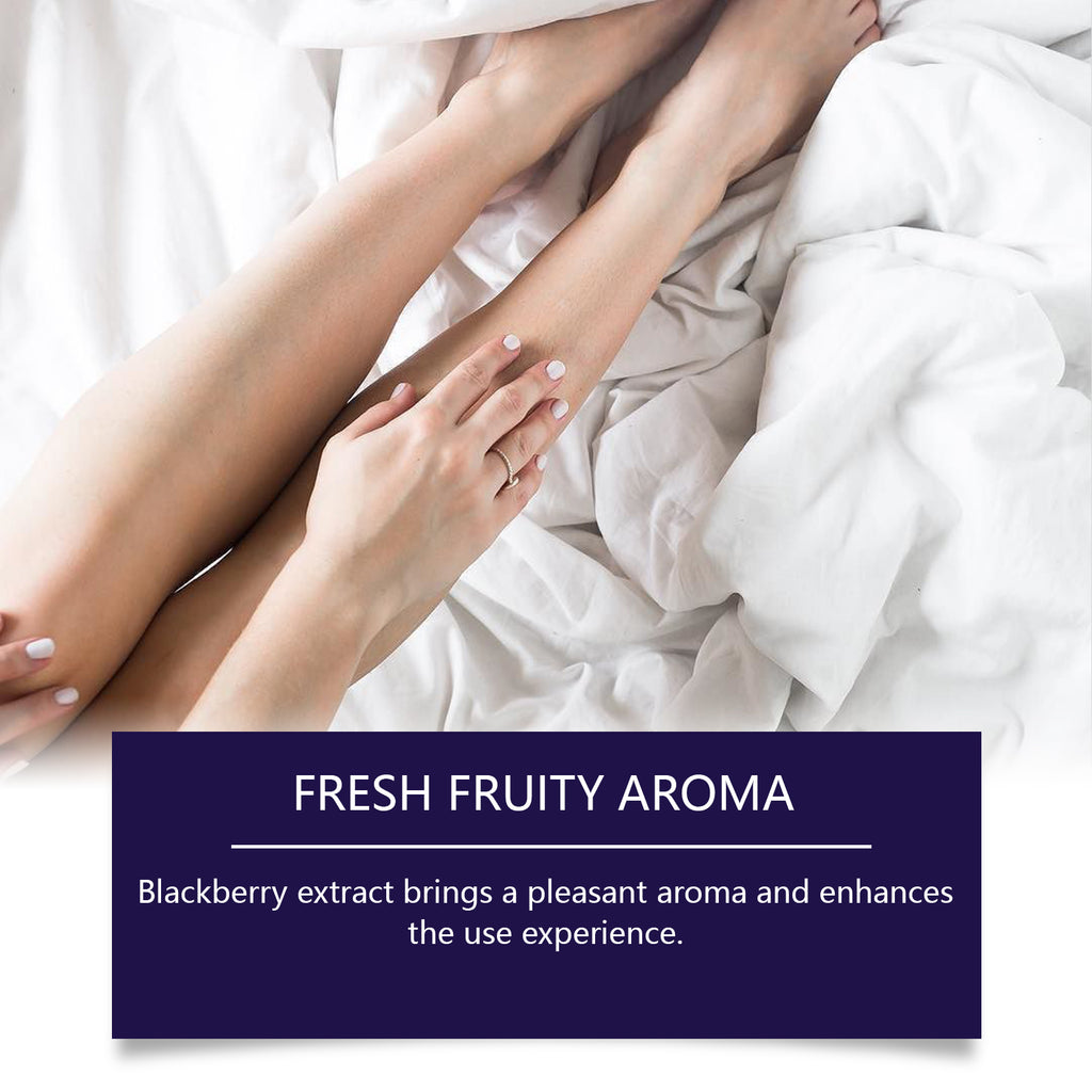 EELHOE Blackberry Sugar Body Scrub Gentle Cleansing Exfoliating Smooth Skin Hydrating Moisturizing Scrub