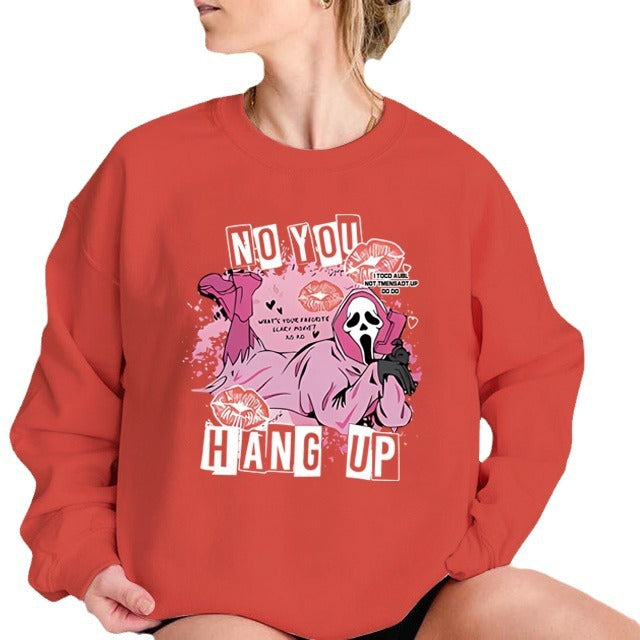 Back collar fleece hoodie