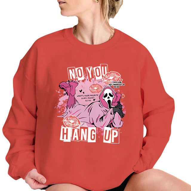 Back collar fleece hoodie