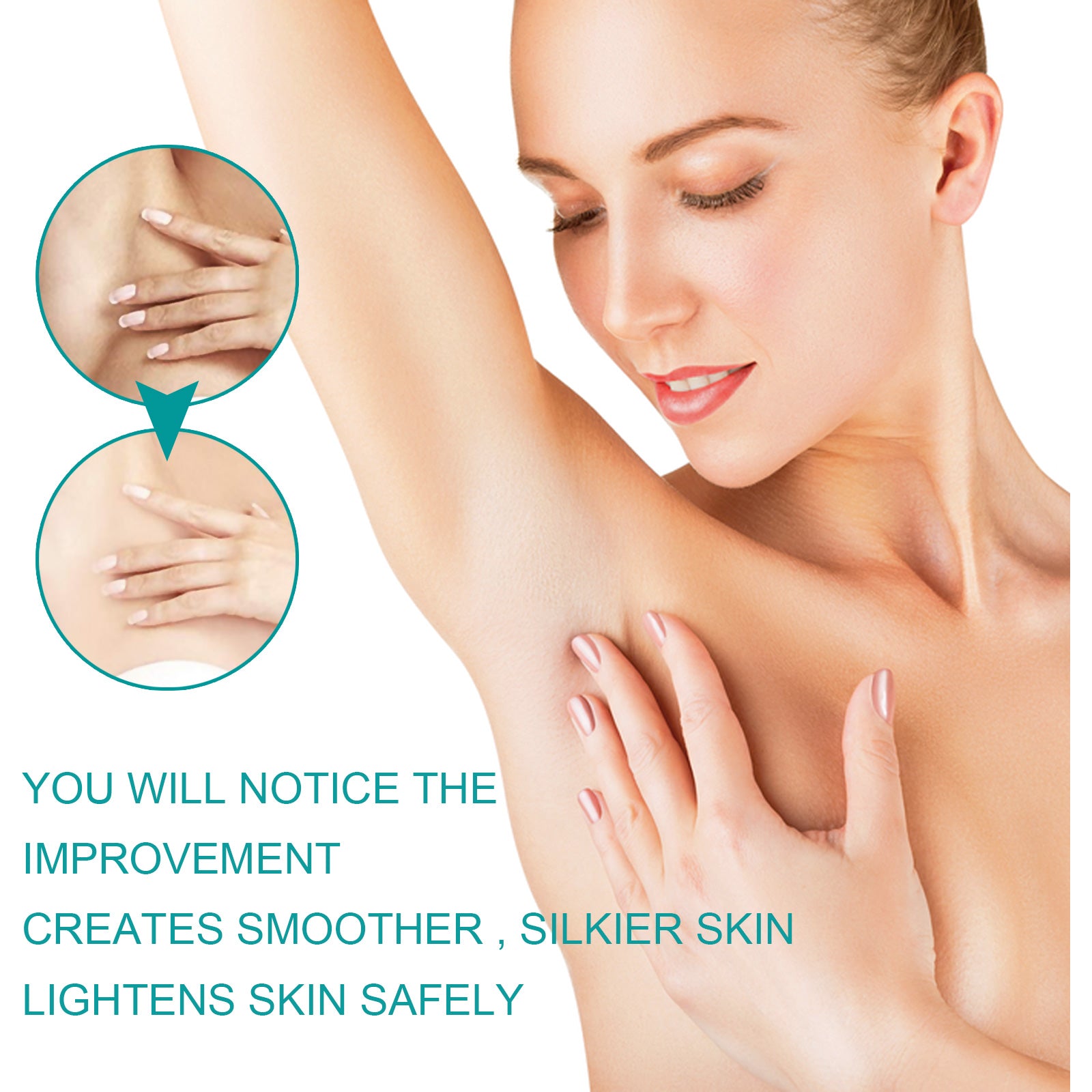 EELHOE Underarm Beauty Serum Underarm Knee Body Skin Care Brightening Moisturizing Hydrating Serum