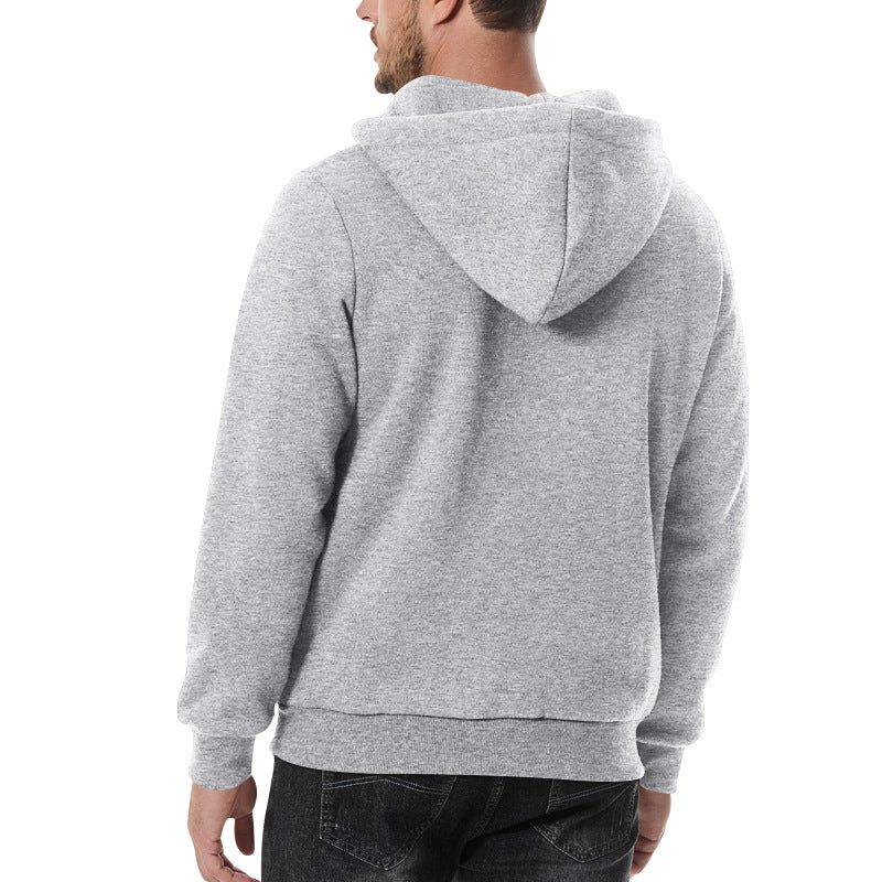 Men's Half Zipper Sports Hoodie
