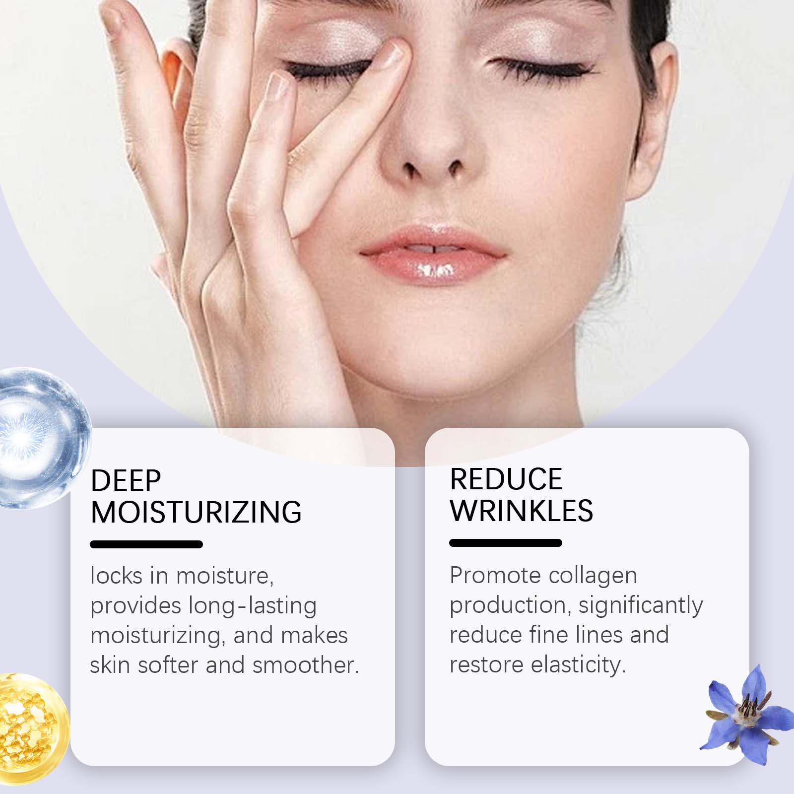 Facial Firming Serum Moisturizes And Moisturizes Facial Skin Gently And Nourishes Daily Skincare