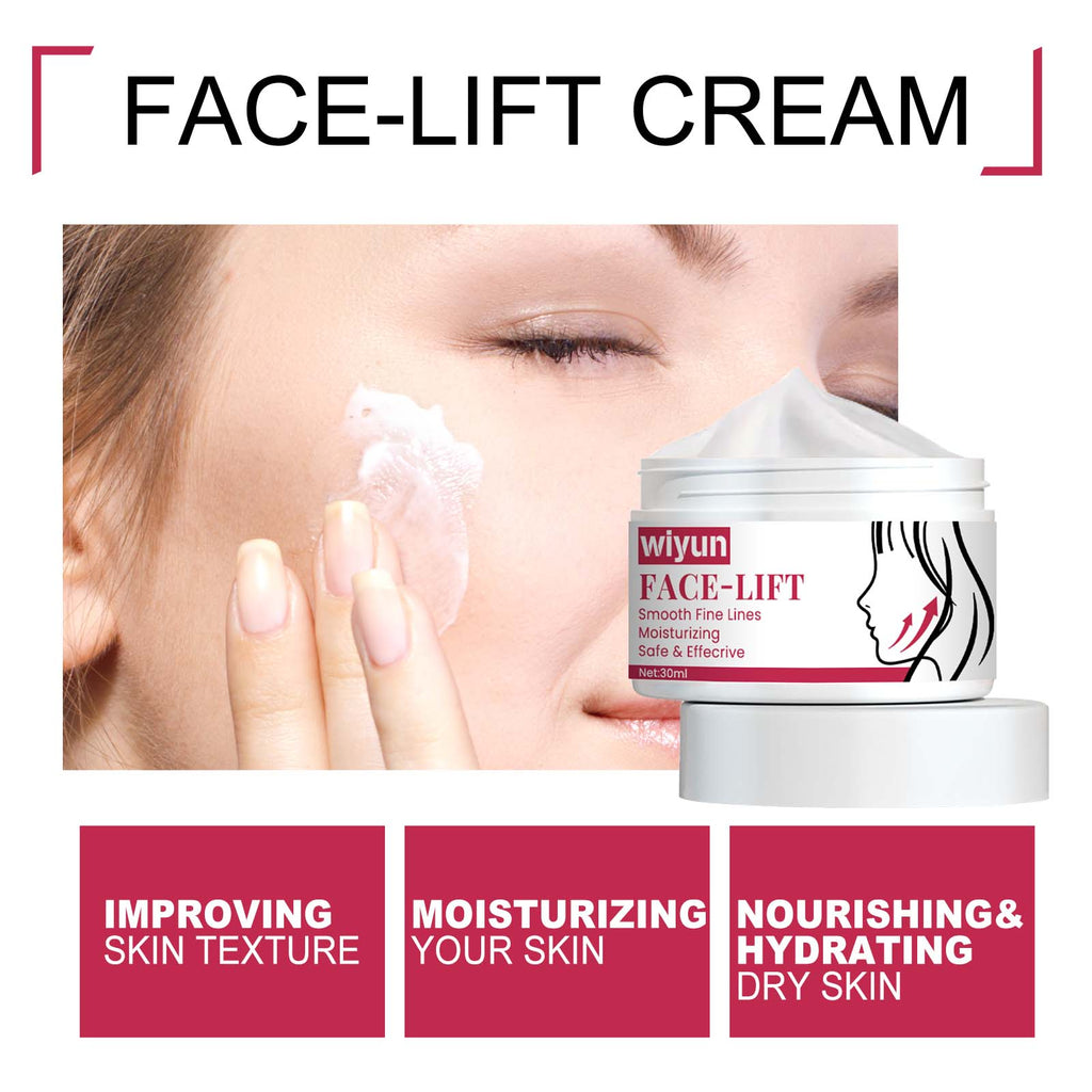 Face-Lift Cream, Firming And Lifting Face Skin Lighten Fine Lines And Wrinkles Hydrating Anti-Aging Cream