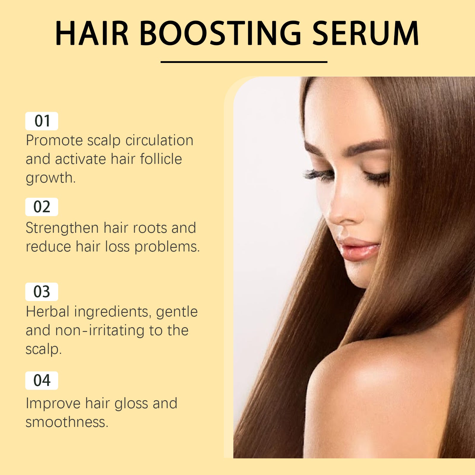 Hoegoa Hair Care Serum Herbal Serum Revitalizes Scalp Oil And Hair Flourish Serum