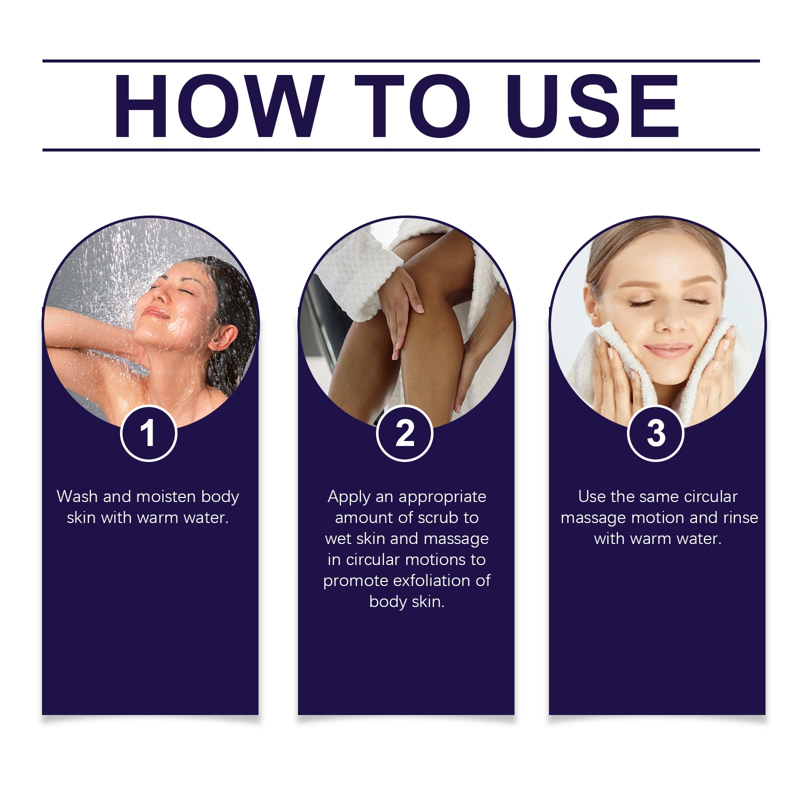 EELHOE Blackberry Sugar Body Scrub Gentle Cleansing Exfoliating Smooth Skin Hydrating Moisturizing Scrub