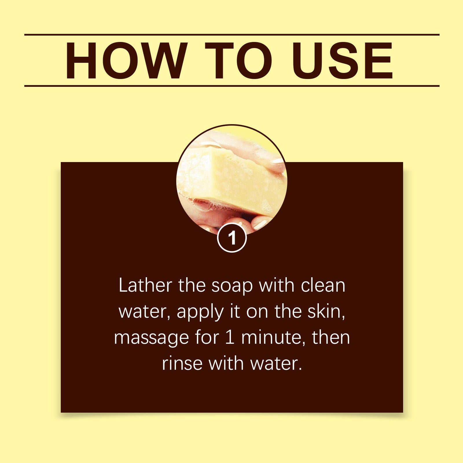 OceAura Lemon Herbal Vitamin C Soap Cleanser Body Skin Bath Mild Clean Refreshing Oil Control Skincare Soap