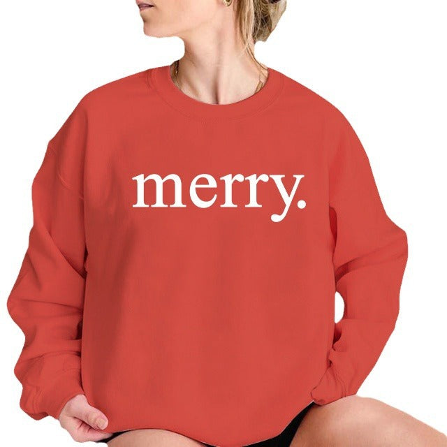 Back collar with velvet sweatshirt round neck letter print