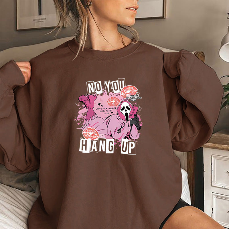 Back collar fleece hoodie