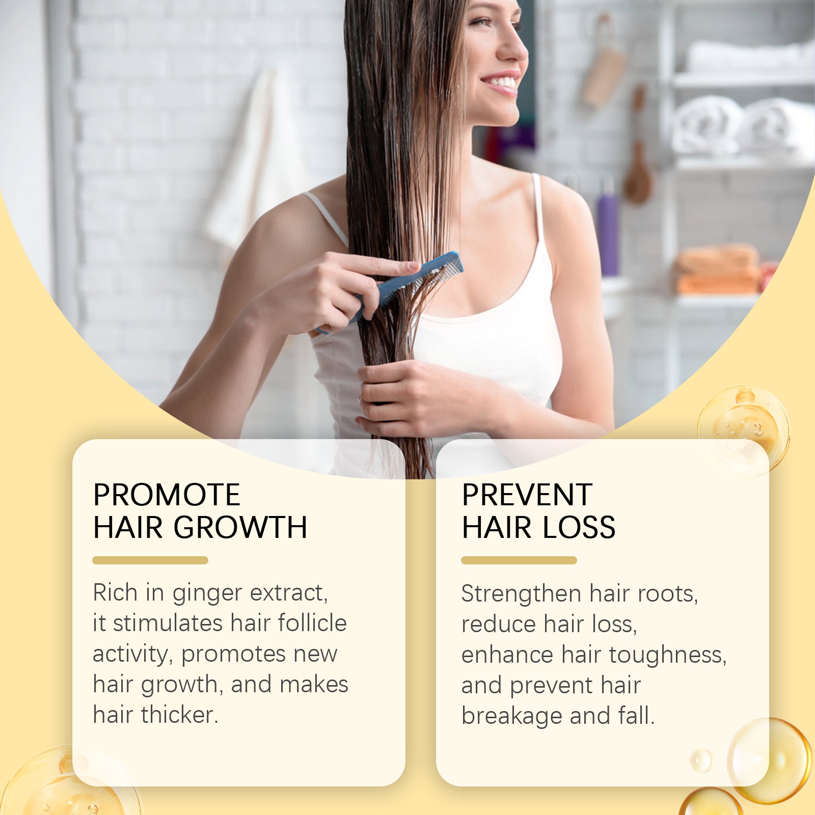 Hoegoa Hair Care Serum Herbal Serum Revitalizes Scalp Oil And Hair Flourish Serum