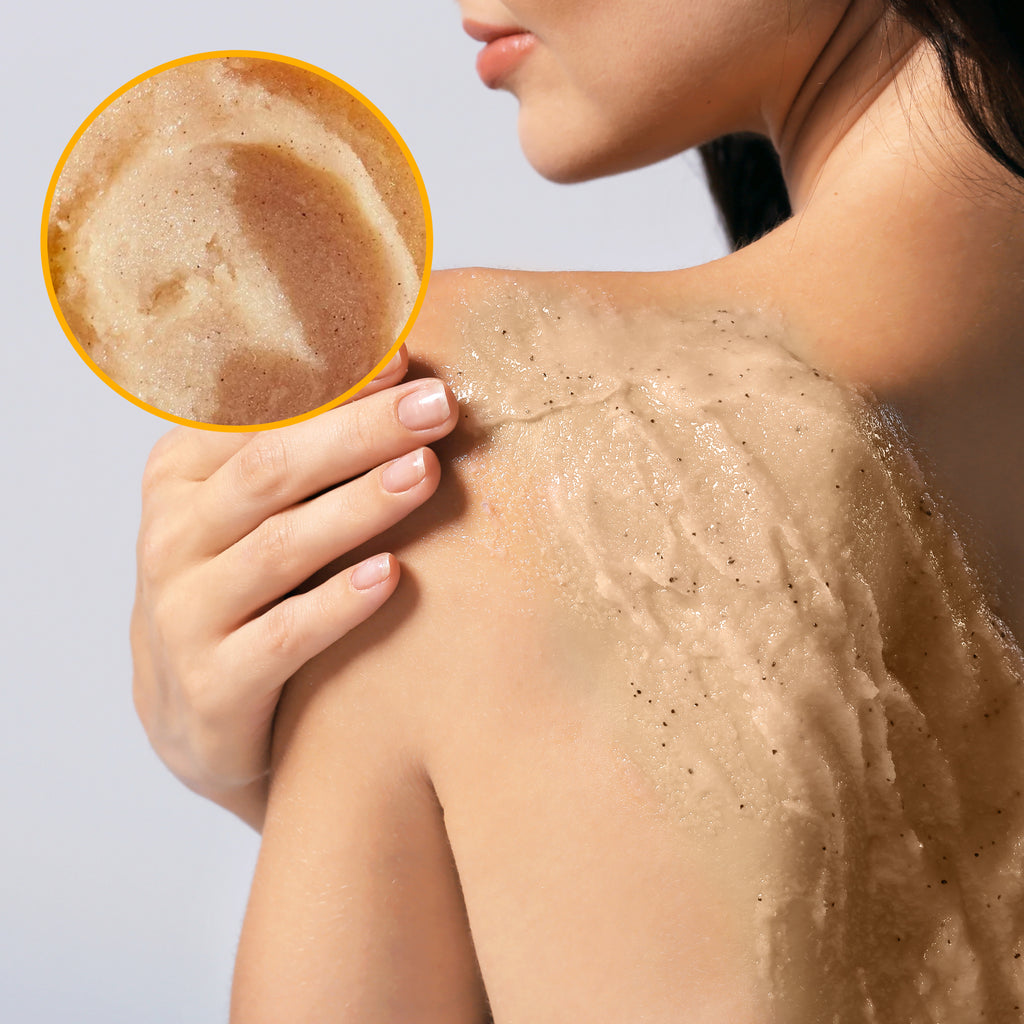 Nourishing Body Scrub, Cleansing Exfoliating And Hydrating Whitening Scrub