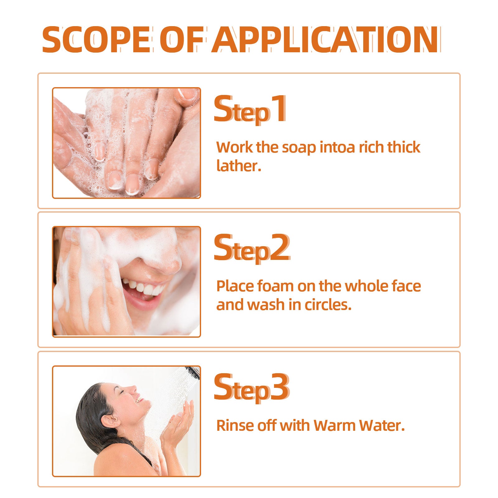 Turmeric Face Soap, Face Repair Gentle Cleansing, Fade Spots And Smooth Fine Lines Cleaner Soap