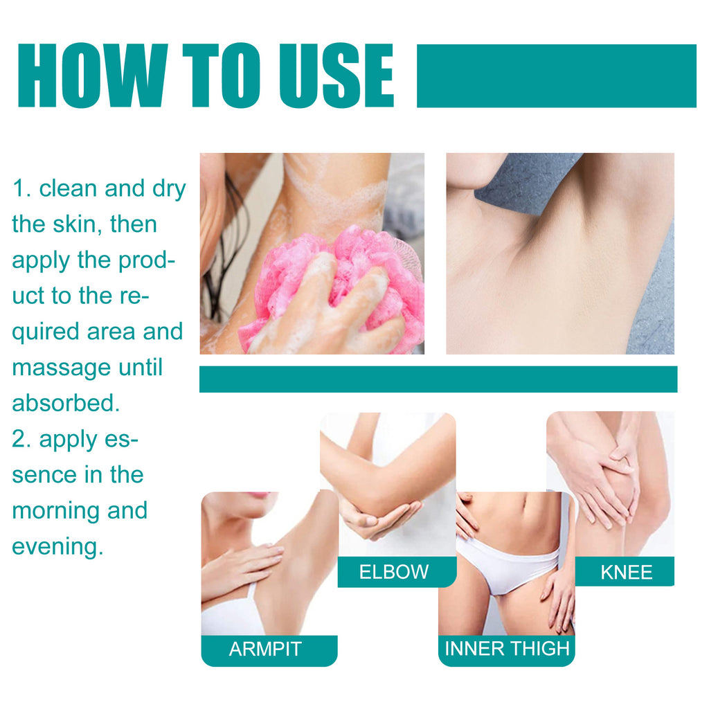 EELHOE Underarm Beauty Serum Underarm Knee Body Skin Care Brightening Moisturizing Hydrating Serum