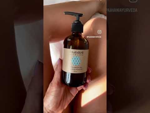 Pitta Body Oil | Cooling Ayurvedic Abhyanga Oil for Sensitive Skin